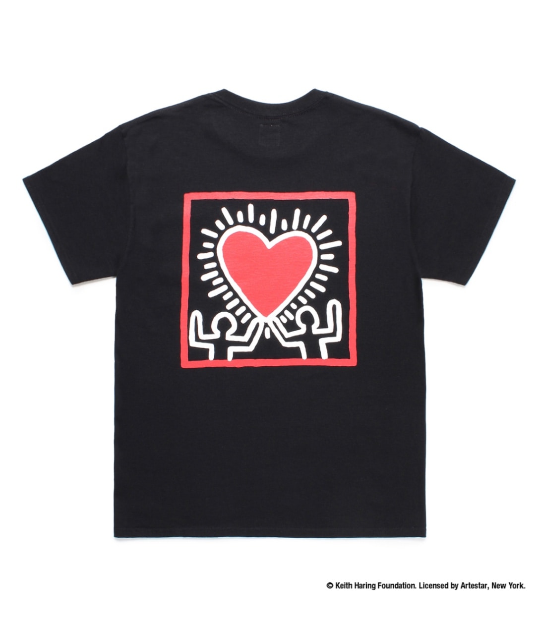 史上一番安い KEITH HARING / POCKET T-SHIRT (TYPE-1)【BLACK】｜WACKO MARIA トップス