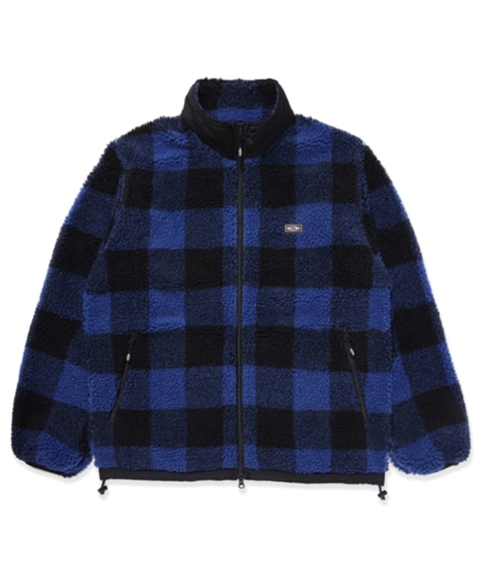 BUFFALO PLAID BOA JACKET【NAVY】