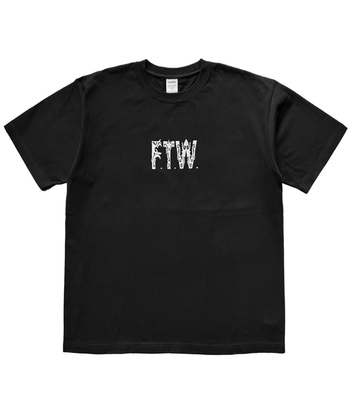 BORNEO “F.T.W.” T SHIRT【BLACK】