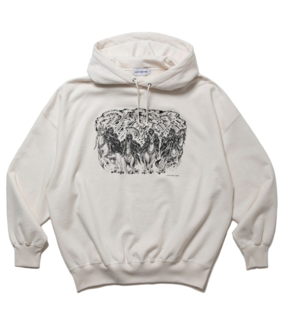 Print Sweat Hoodie (Magical Design®︎ )【OFF IVORY】｜COOTIE