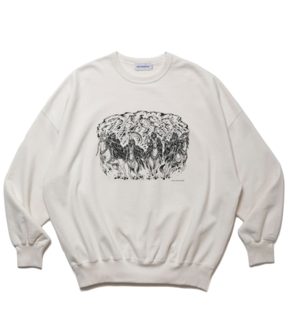 Print Sweat Crew (Magical Design®︎ )【OFF IVORY】｜COOTIE