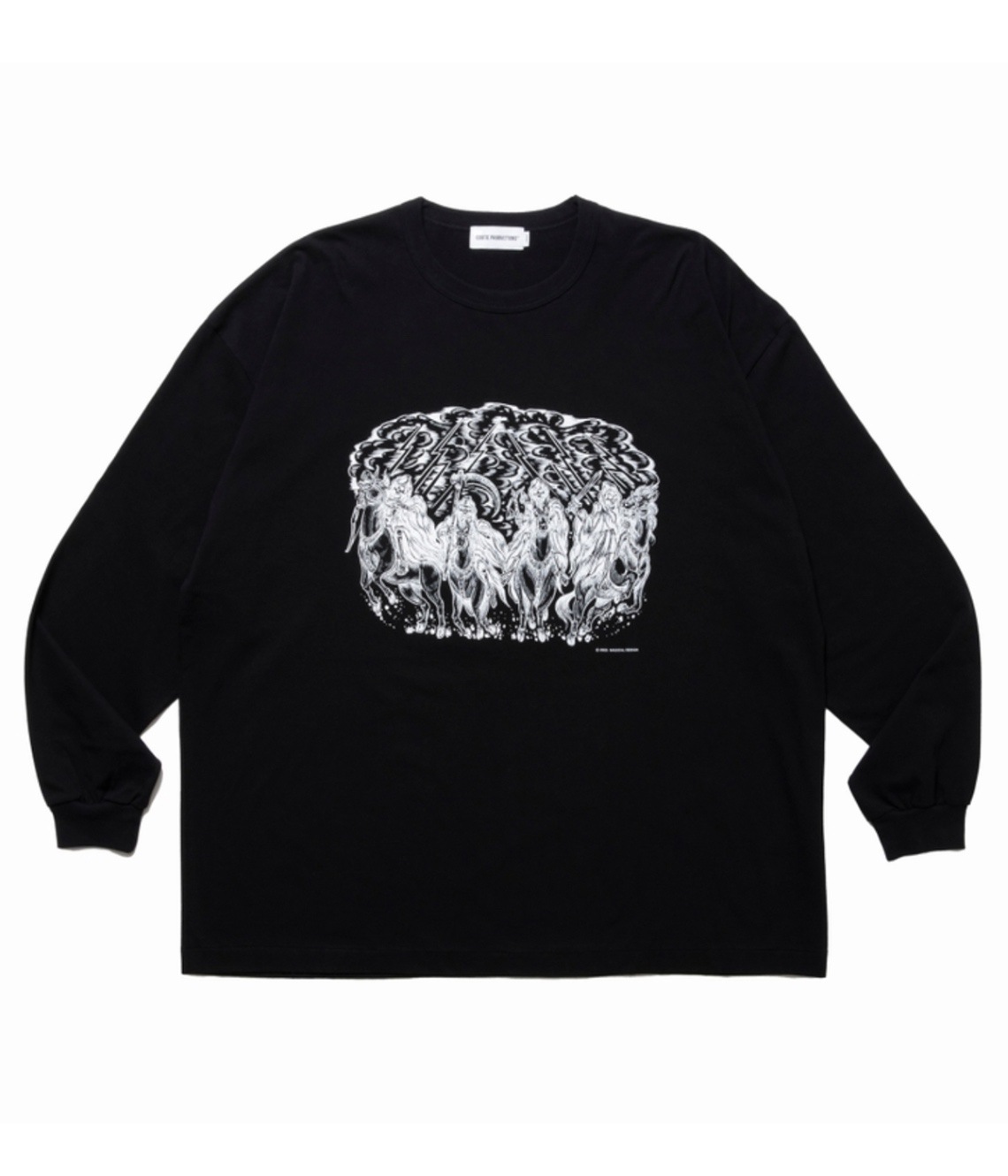 COOTIE Print L/S Tee (Magical Design®) Print L/S Tee (Magical Design®︎ )【BLACK】｜COOTIE PRODUCTIONS