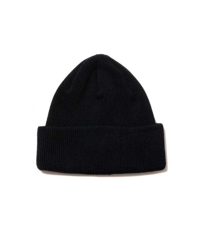 S/R Cuffed Beanie【BLACK】