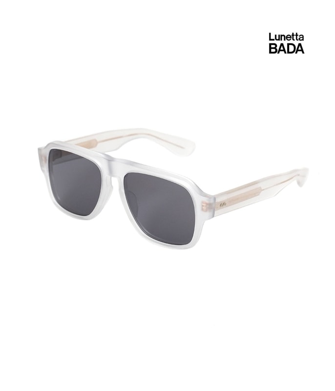 Lunetta BADA SUNGLASSES【WHITE-BLACK】
