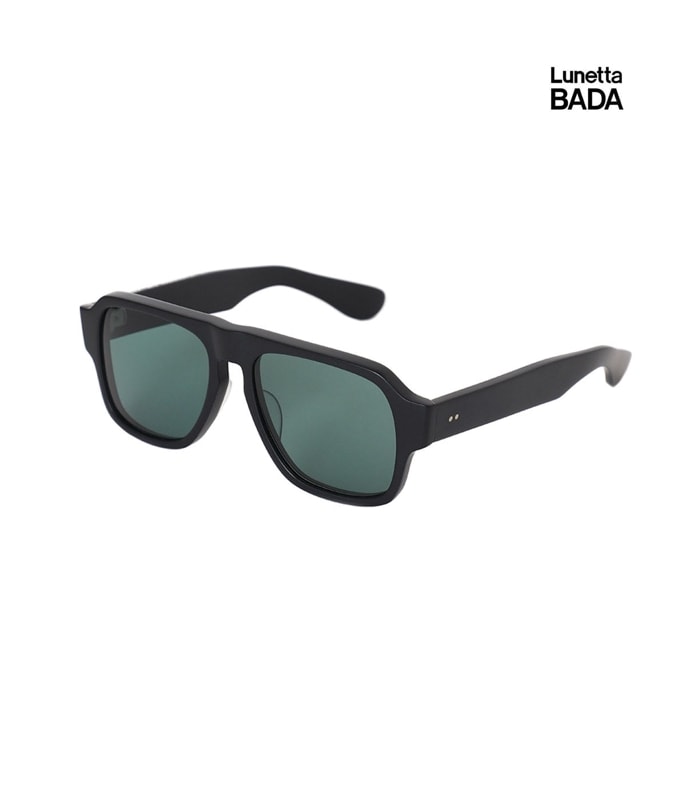 Lunetta BADA SUNGLASSES【BLACK-GREEN】