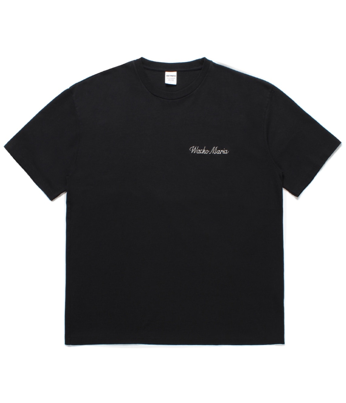 WASHED HEAVY WEIGHT T-SHIRT (TYPE-7)【BLACK】｜WACKO MARIA