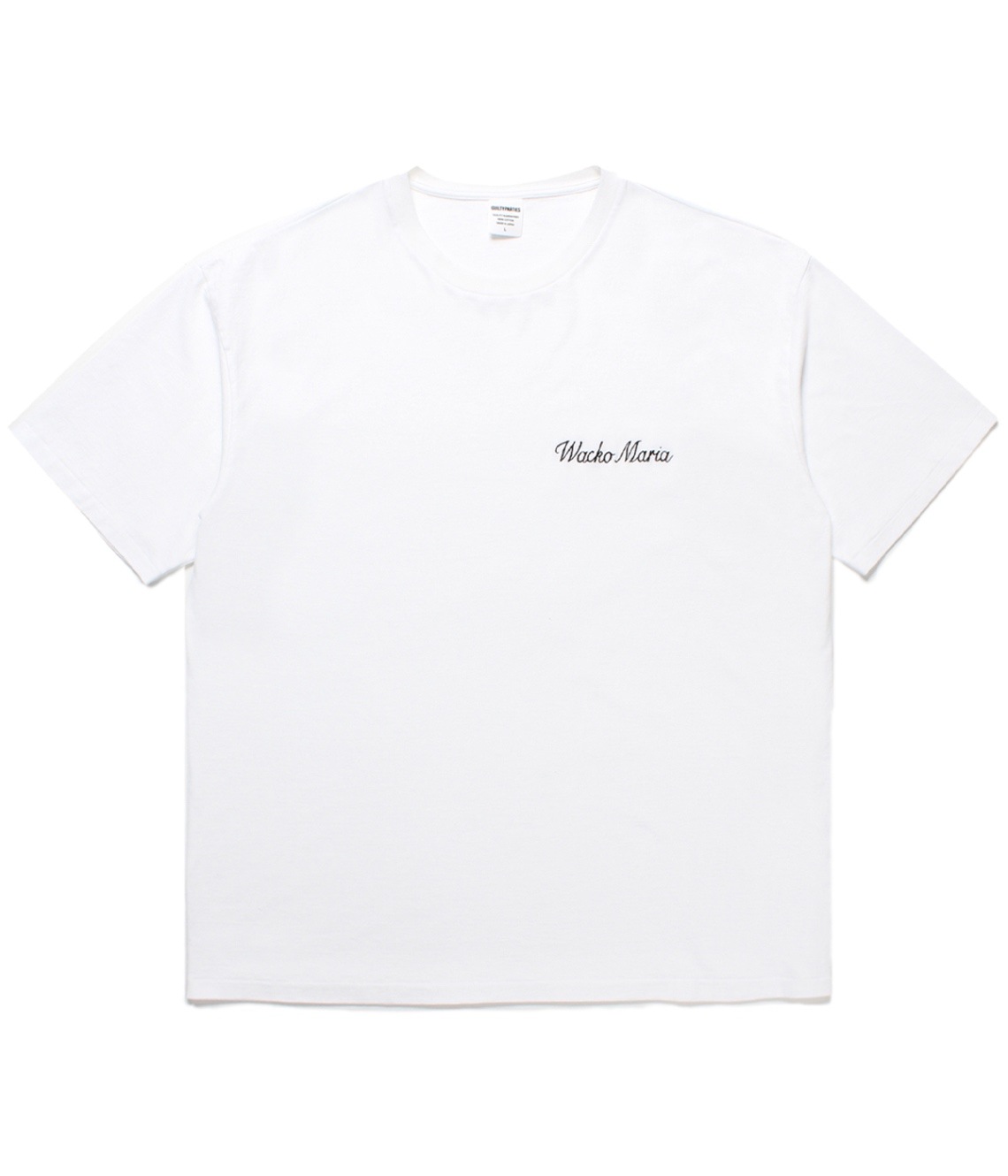 WASHED HEAVY WEIGHT T-SHIRT (TYPE-7)【WHITE】