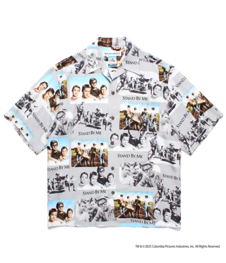 STAND BY ME / HAWAIIAN SHIRT【GRAY】｜WACKO MARIA｜MELTING