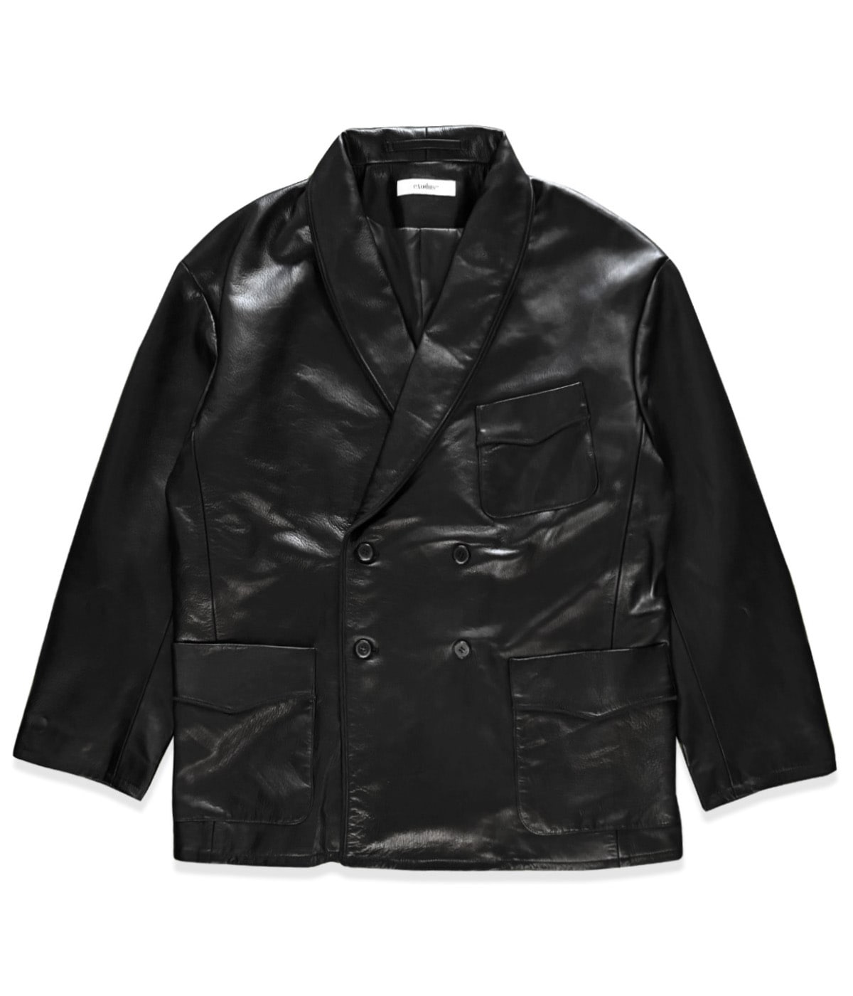 スーツ 21AW DOUBLE SMOKING JACKET SOSHIOTSUKI - Oversized Double Smoking Jacket | fakejam