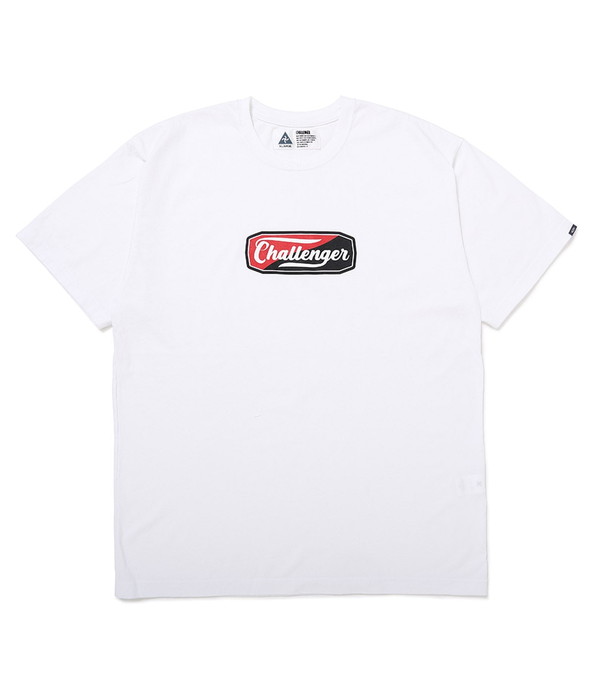 TWO TONE LOGO TEE【WHITE】