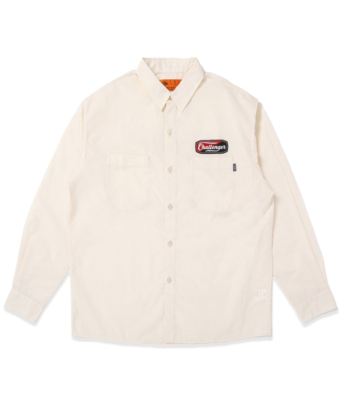 L/S PATCHED WORK SHIRT【IVORY】