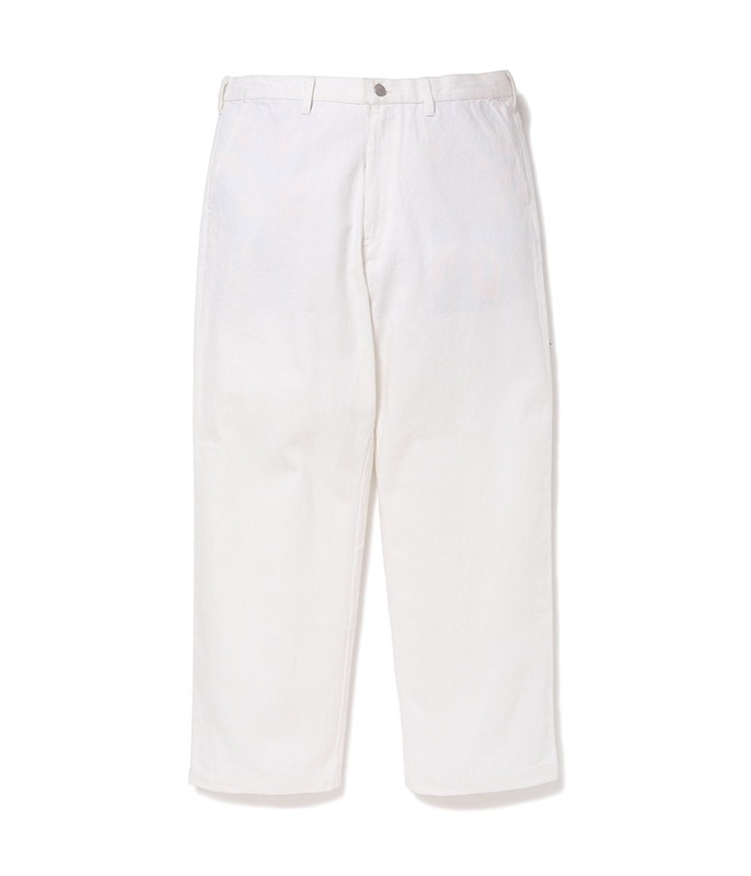 DENIM CHINO PANTS【WHITE】