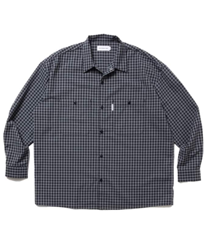 T/W Work L/S Shirt【GINGHAM CHECK】