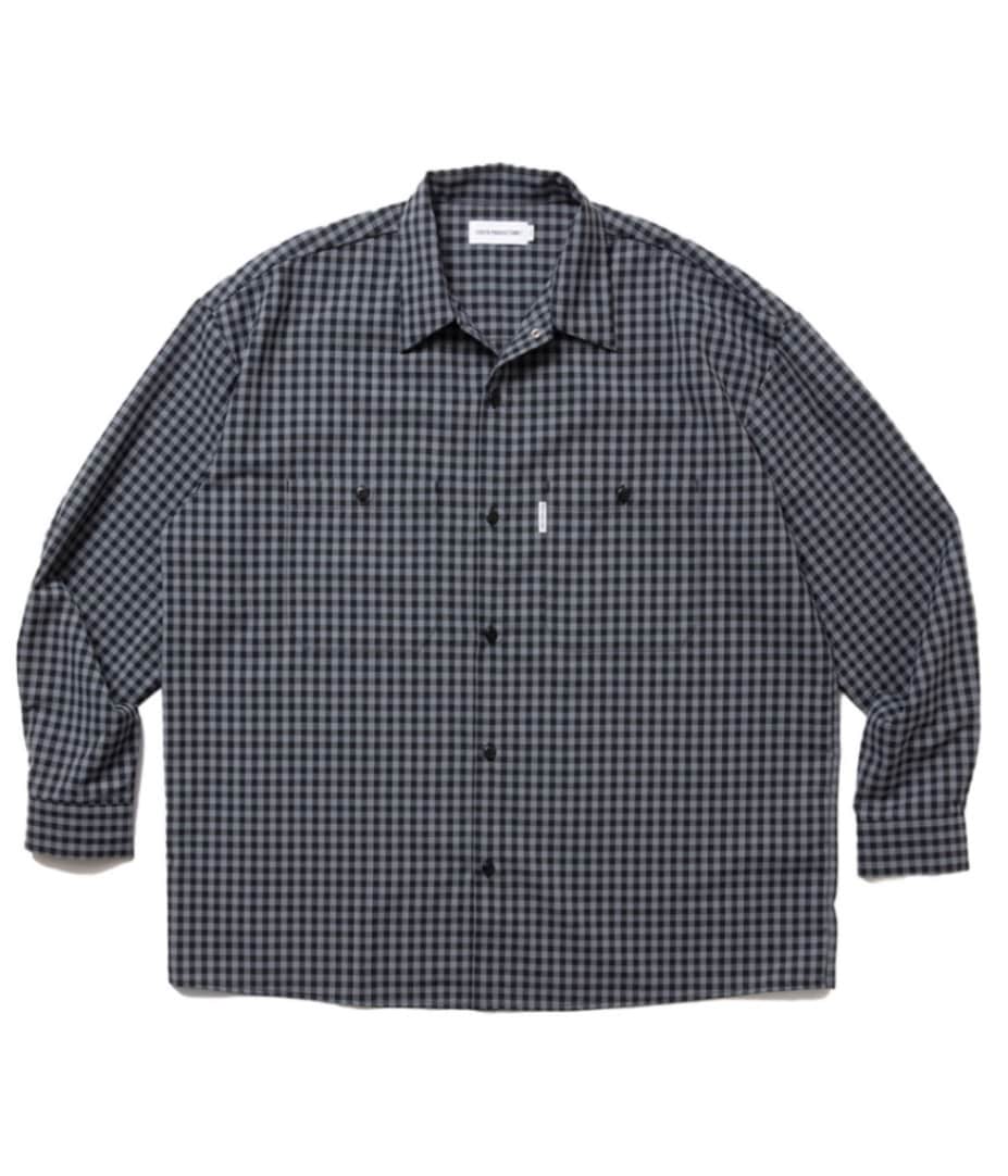 T/W Work L/S Shirt【GINGHAM CHECK】｜COOTIE PRODUCTIONS