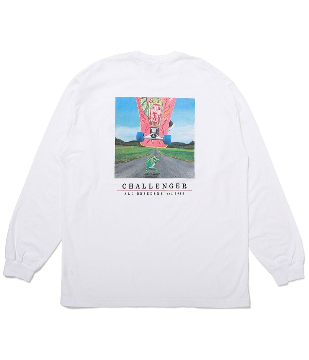 L/S FROG TEE【WHITE】｜CHALLENGER｜MELTING POT（正規取扱店・通販）