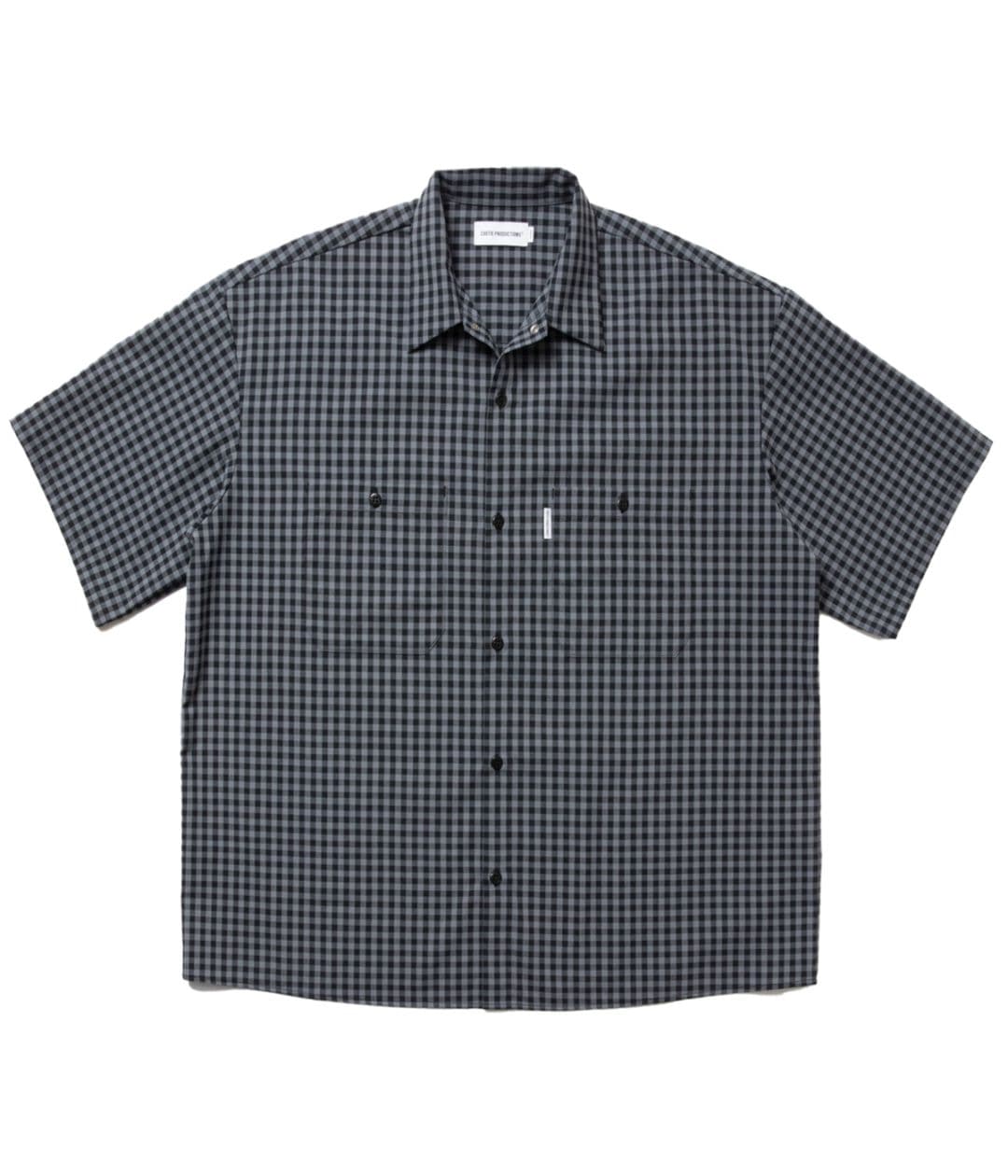 T/W Work S/S Shirt【GINGHAM CHECK】｜COOTIE PRODUCTIONS