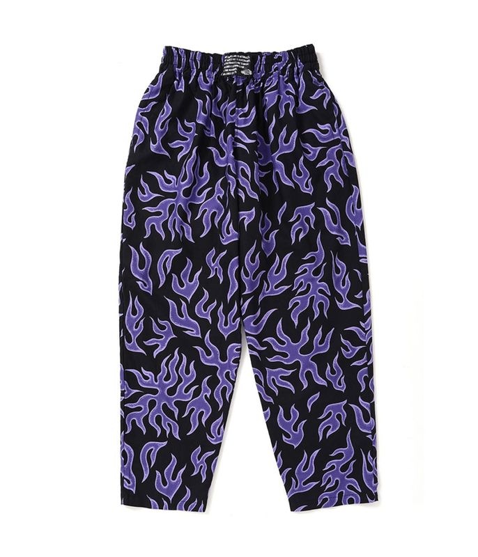 FIRE PANTS【PURPLE-BLACK】