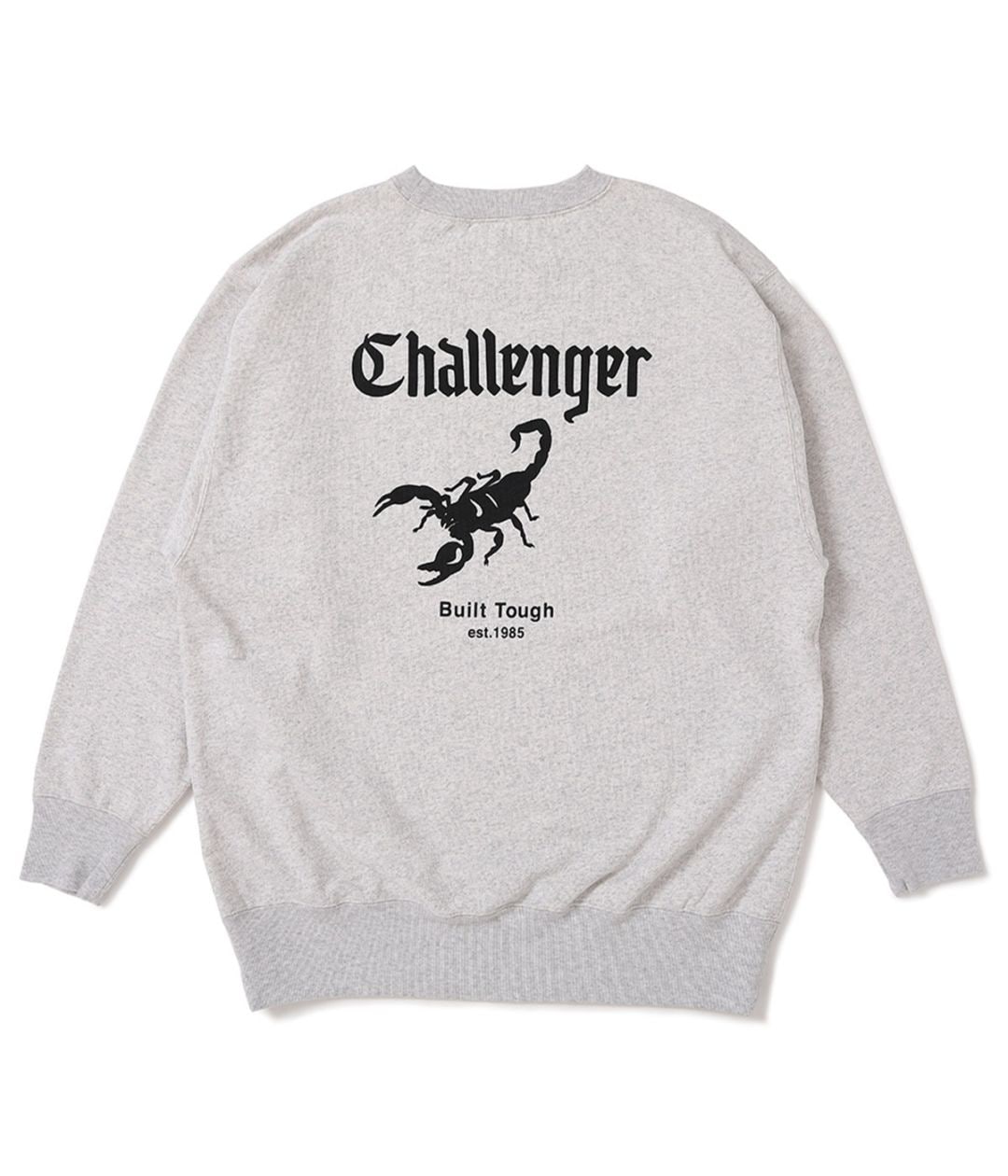 トップス CHALLENGER SCORPION C/N SWEAT SCORPION C/N SWEAT【GRAY】｜CHALLENGER｜MELTING POT（正規取扱店