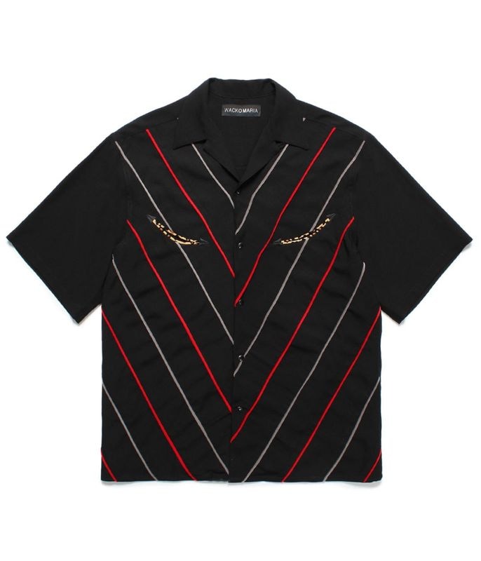 WESTERN SHIRT (TYPE-1)【BLACK】