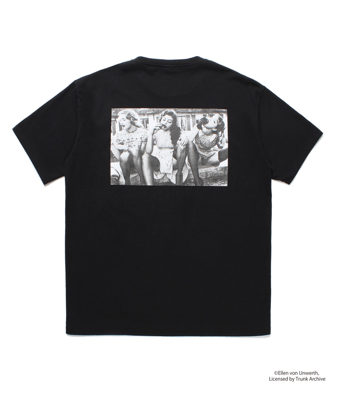 【WACKO MARIA】ELLEN VON UNWERTH/WASHED HEAVY WEIGHT T-SHIRT お得】 MARIA/ELLEN WACKO VON T-SHIRT WEIGHT HEAVY WASHED