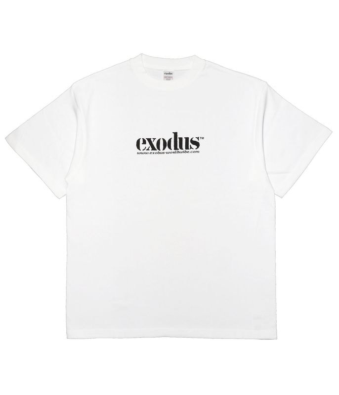 EXODUS WORLDWIDE T SHIRT【WHITE】