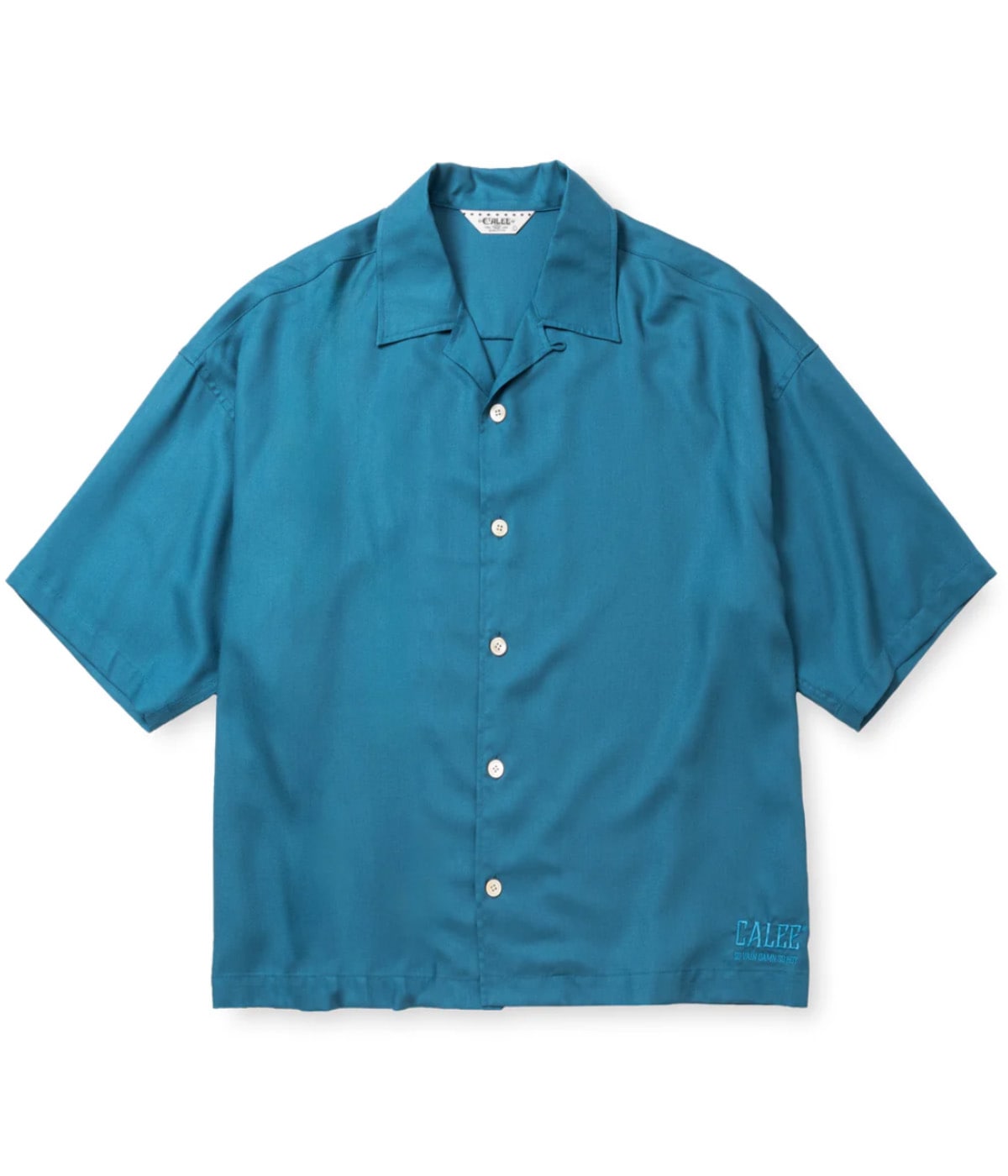 5 SLEEVES DROP SHOULDER SH【TURQUOISE BLUE】｜CALEE｜MELTING POT