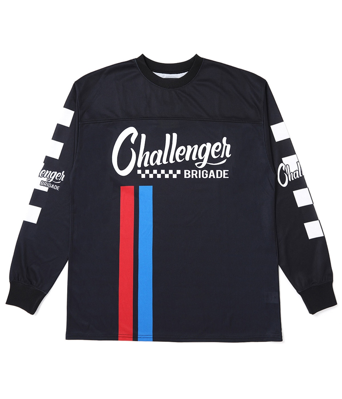 L/S RACING TEE【BLACK】
