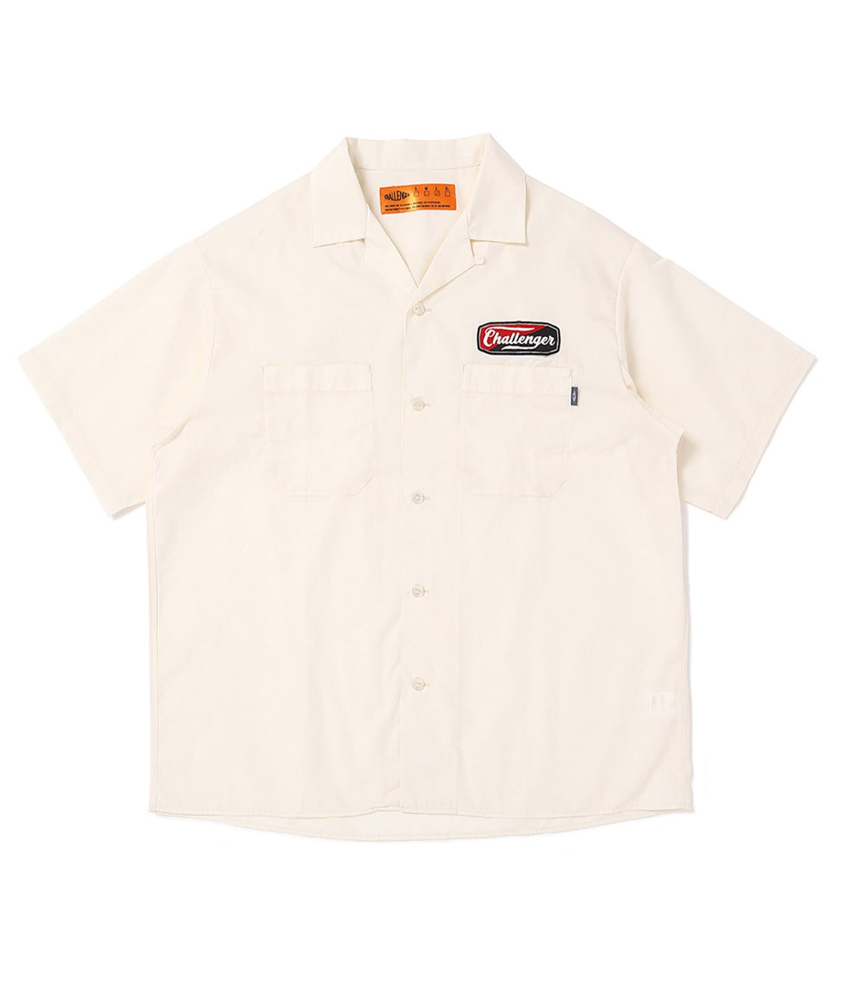 S/S PATCHED WORK SHIRT【IVORY】