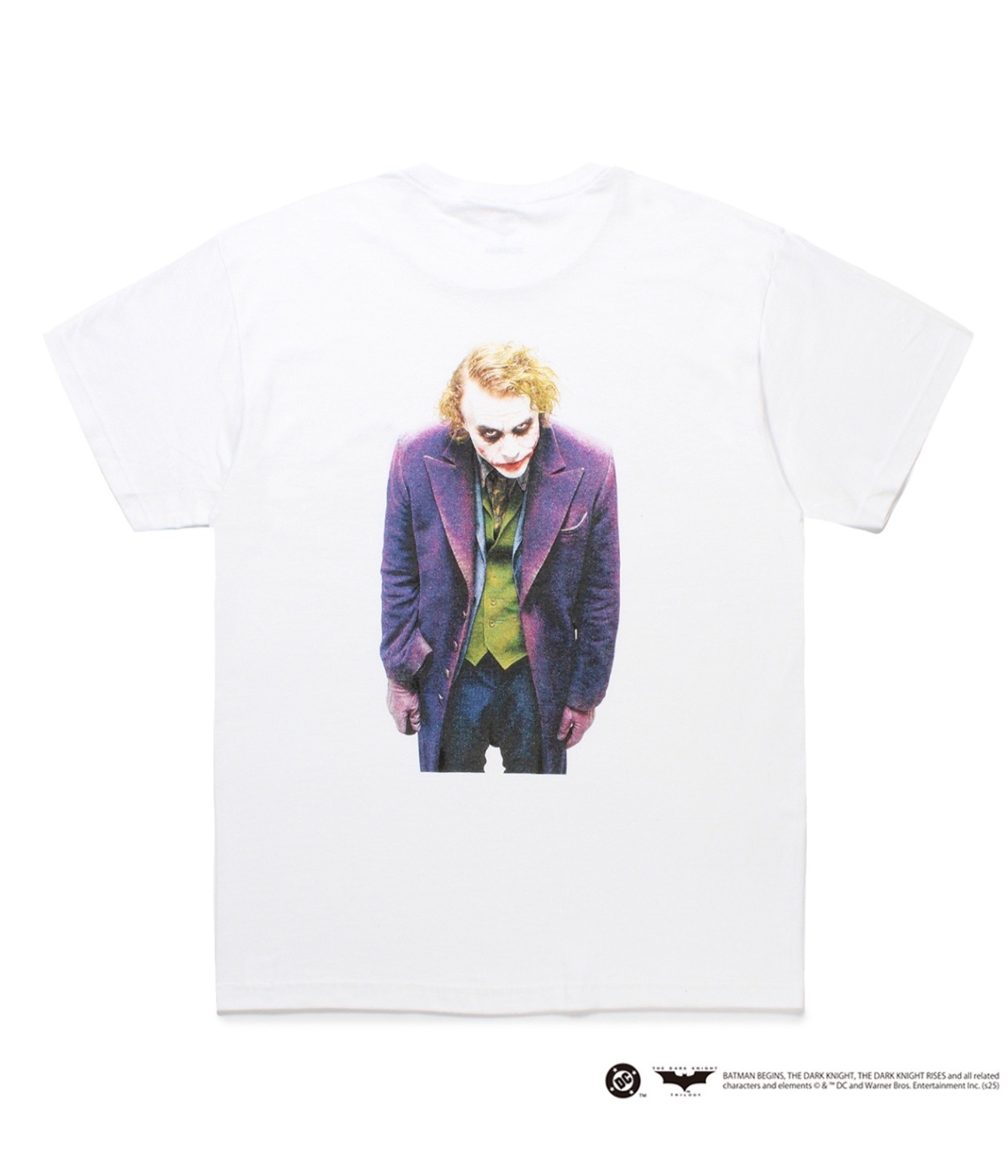 L ワコマリア the dark knight trilogy T 05 白 THE DARK KNIGHT TRILOGY / T-SHIRT (TYPE-5)【WHITE】|WACKO