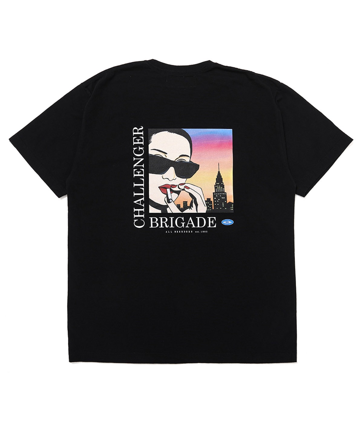 CIGAR POCKET TEE【BLACK】