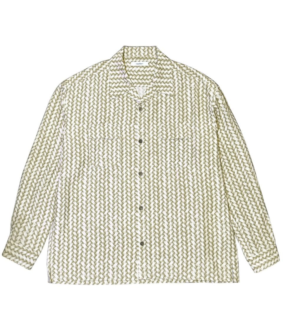 AJIRO BAMBOO HAWAIIAN SHIRT おたゃ exodus】AJIRO BAMBOO S/S HAWAIIAN SHIRT - ROOM ONLINE STORE BLOG