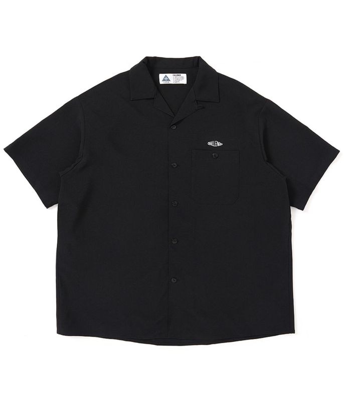 S/S PANAMA SHIRT【BLACK】