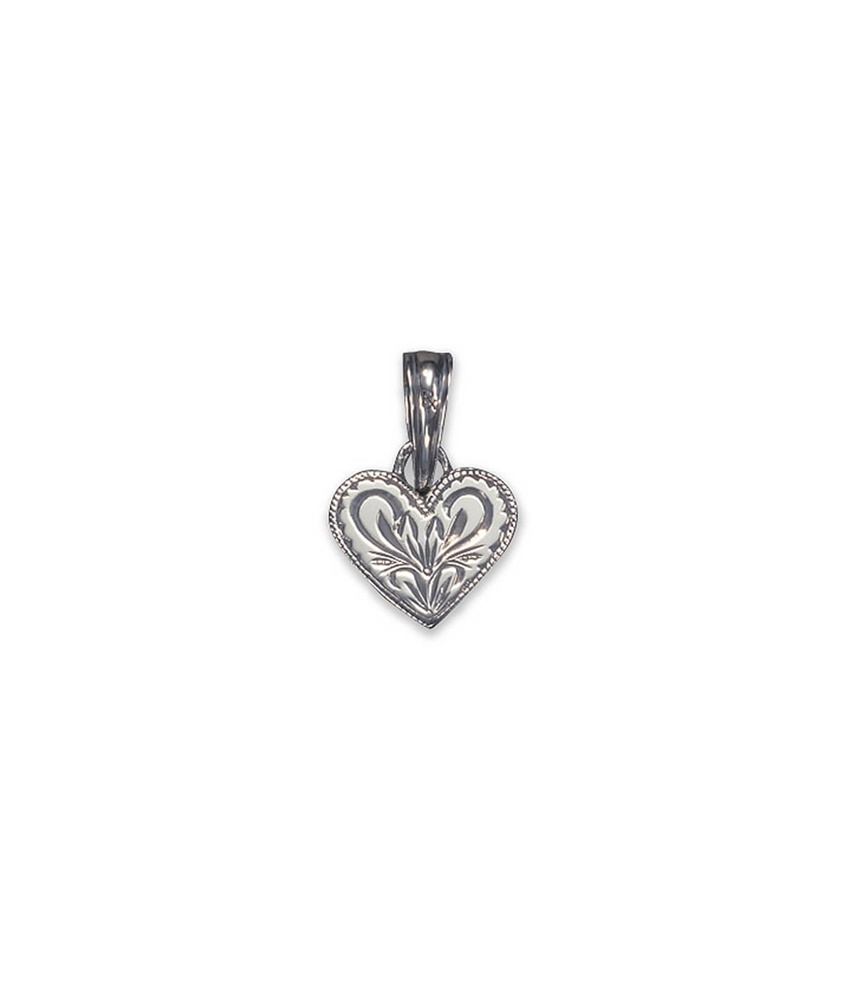 Engraved Heart Pendant【SILVER950】