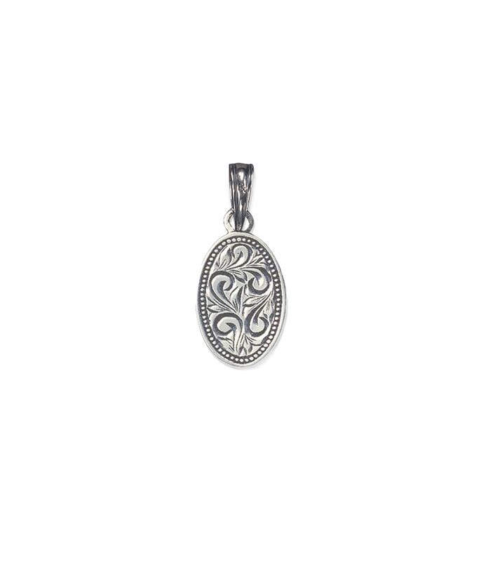 Engraved Plate Pendant【SILVER950】