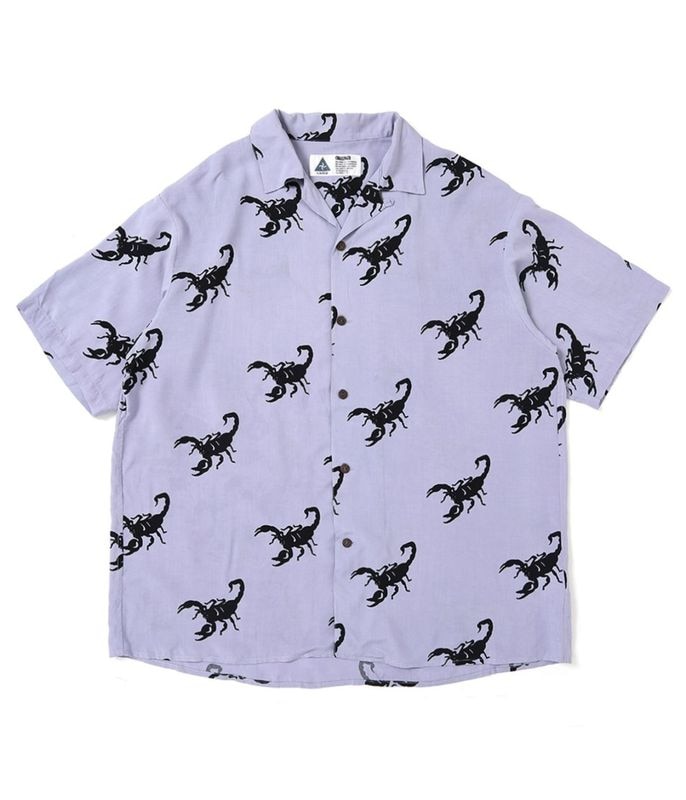 S/S SCORPION SHIRT【LT PURPLE】
