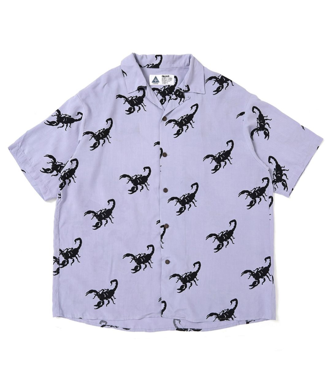 S/S SCORPION SHIRT【LT PURPLE】