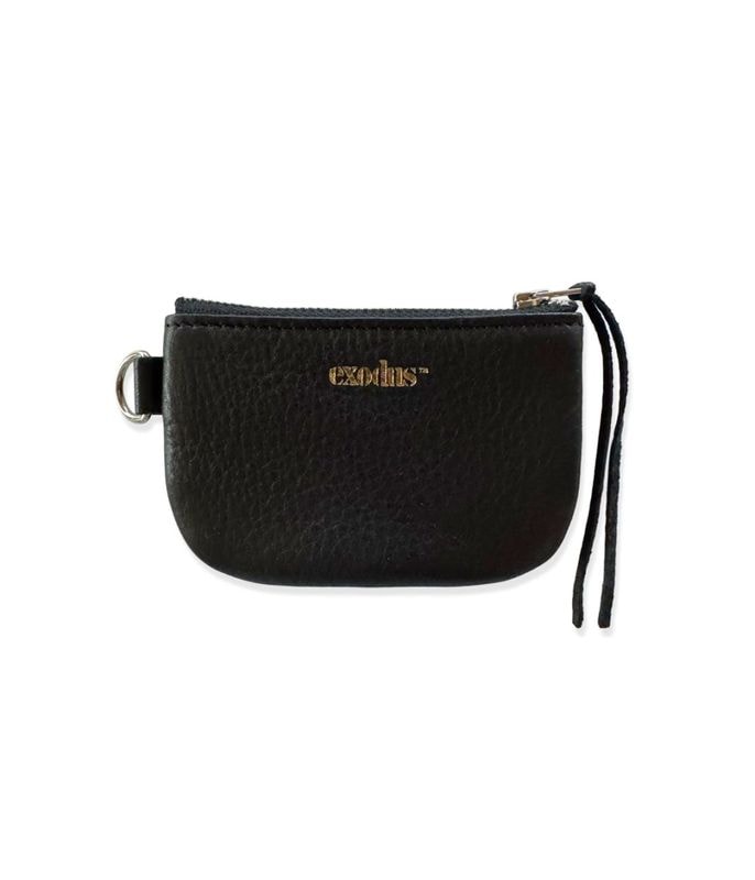 TRAVEL LEATHER WALLET【BLACK】