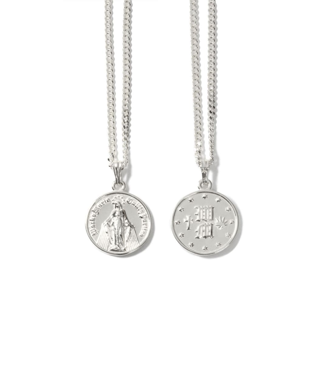 COIN NECKLACE (TYPE-1) -SILVER 925-【SILVER】｜WACKO MARIA