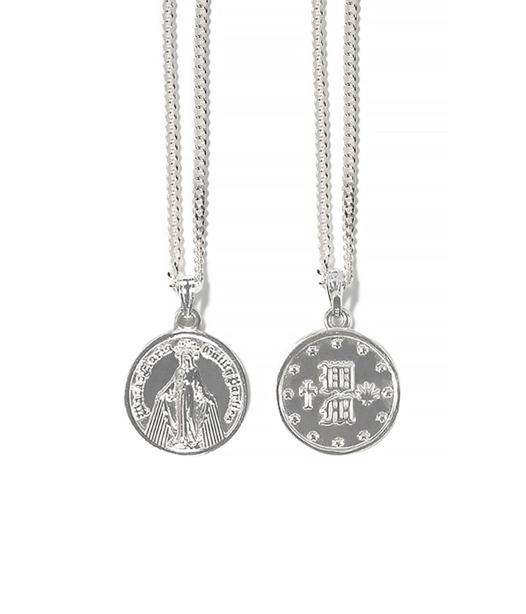 COIN NECKLACE (TYPE-1) -SILVER 925-【SILVER】