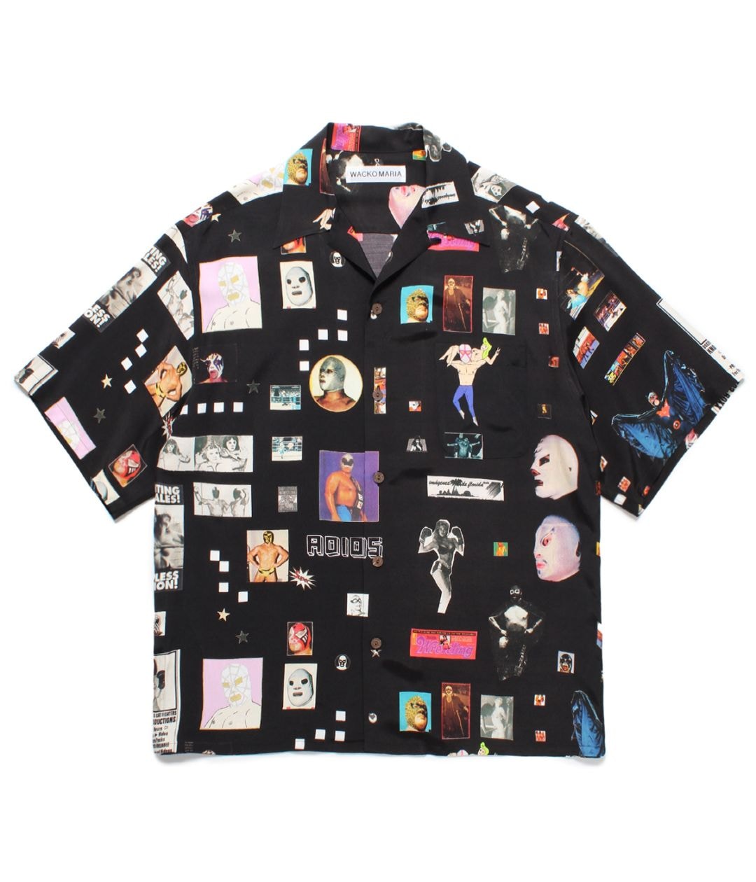 HAWAIIAN SHIRT (TYPE-9)【BLACK】