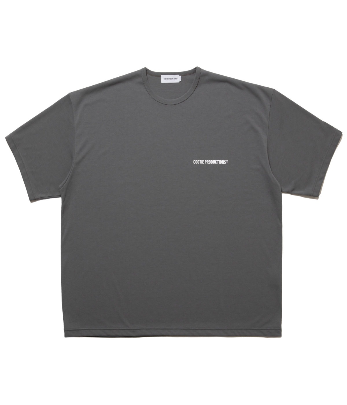 Dry Tech Jersey Oversized S/S Tee【GRAY】|COOTIE PRODUCTIONS Dry Tech Jersey Oversized S/S Tee【GRAY】|COOTIE PRODUCTIONS