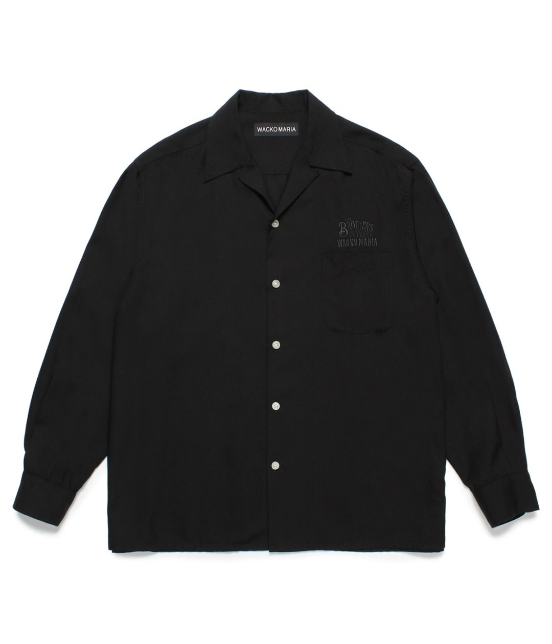 MR.BROTHERS CUT CLUB / 50'S SHIRT【BLACK】