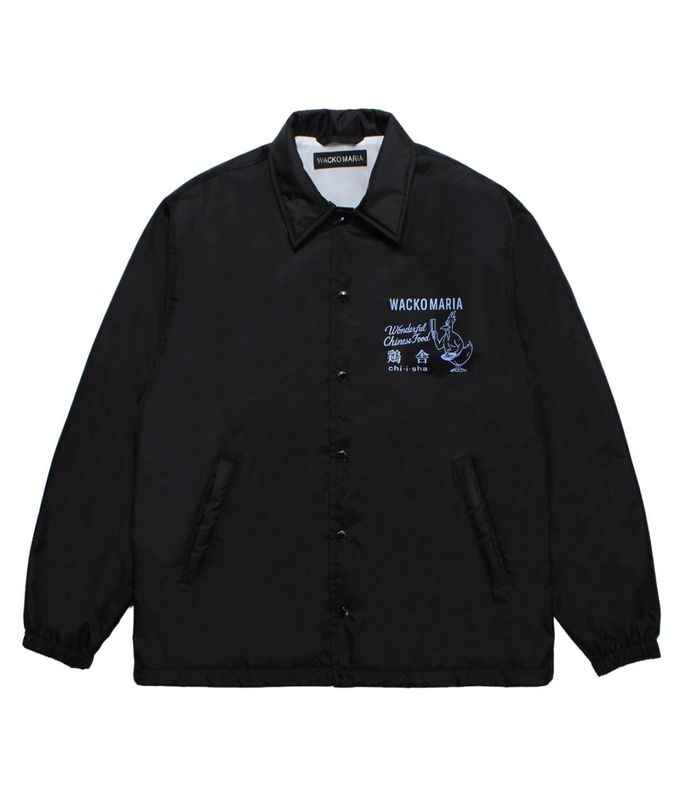 鶏舎 / COACH JACKET (TYPE-2)【BLACK】