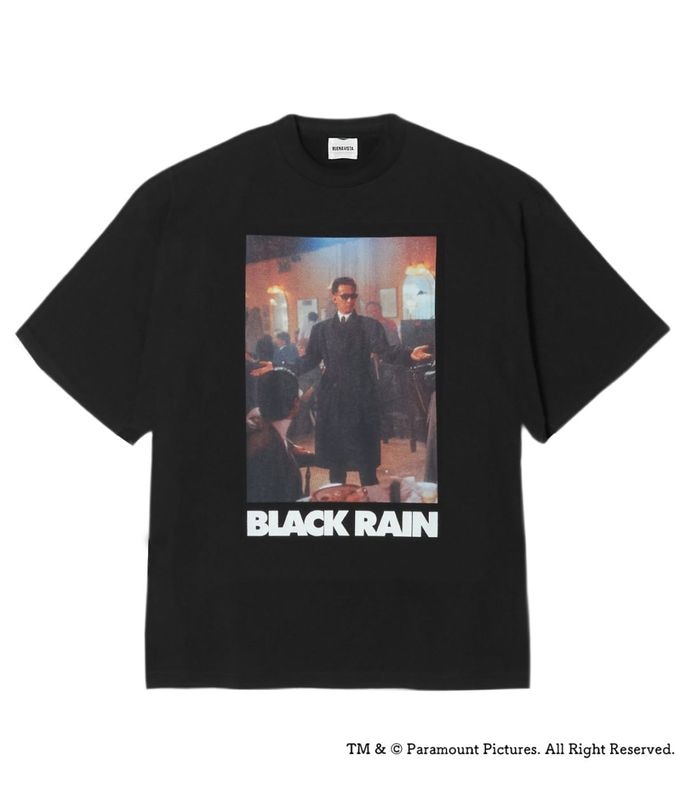 『Black Rain』tee dos【BLACK】