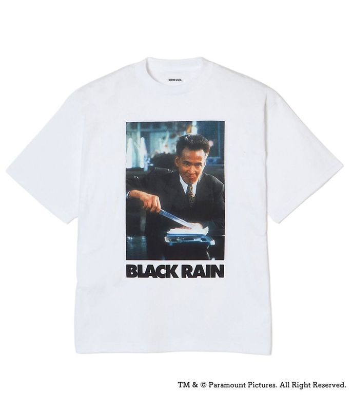 『Black Rain』tee uno【WHITE】