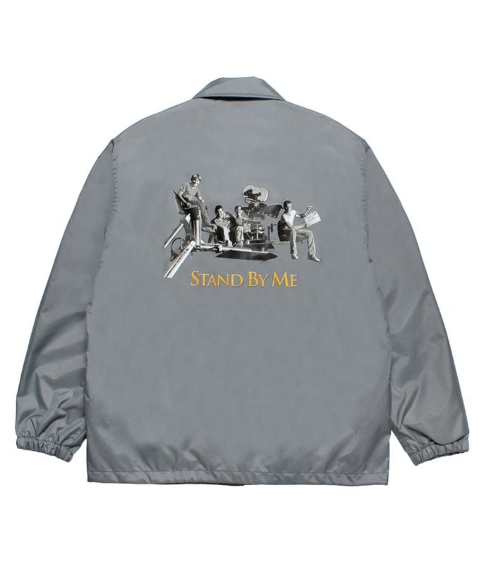 STAND BY ME / COACH JACKET【GRAY】
