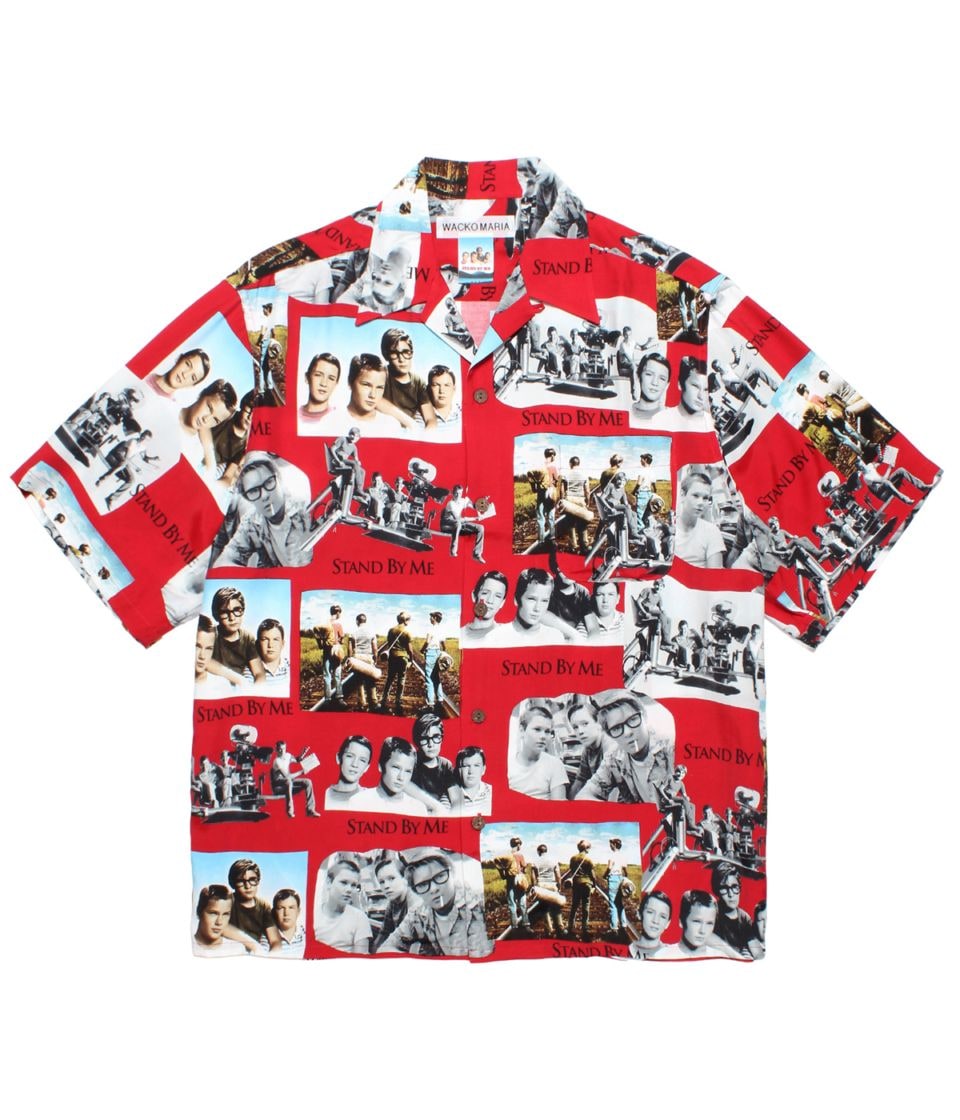 STAND BY ME / HAWAIIAN SHIRT【RED】｜WACKO MARIA｜MELTING