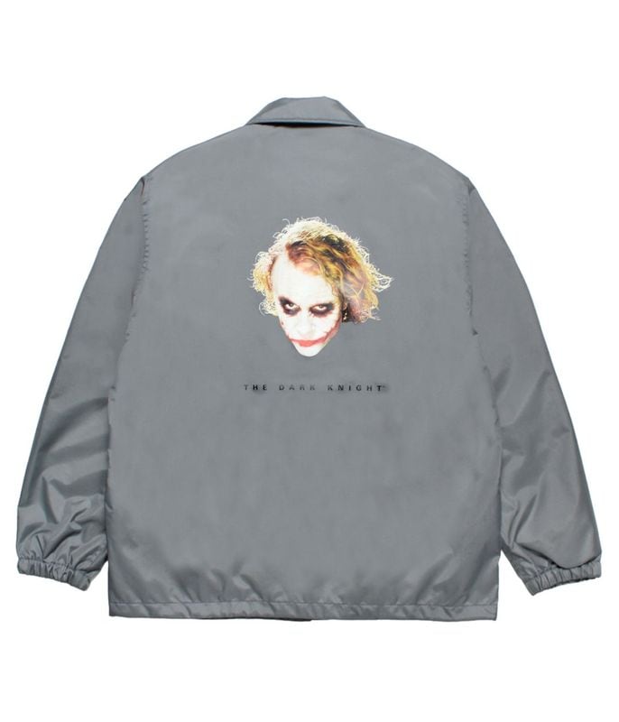 THE DARK KNIGHT TRILOGY / COACH JACKET (TYPE-2)【GRAY】