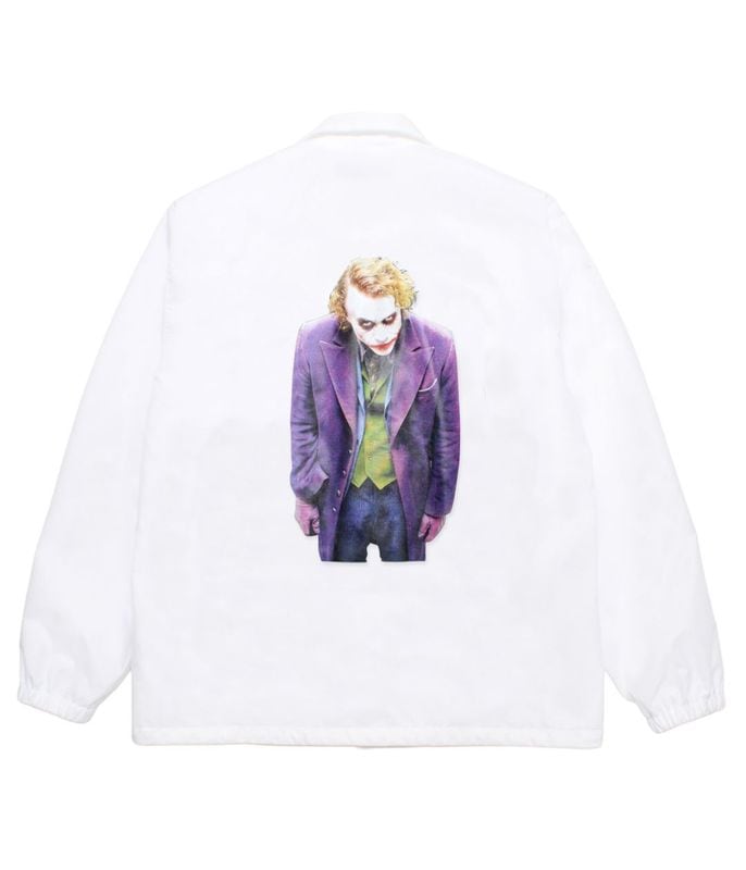 THE DARK KNIGHT TRILOGY / COACH JACKET (TYPE-1)【WHITE】