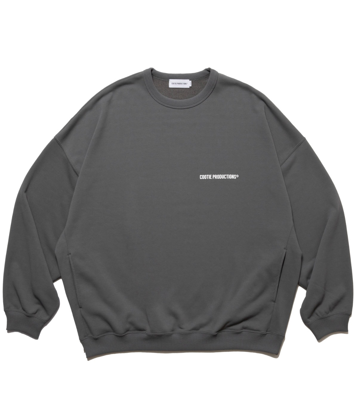 トップス COOTIE Dry Tech Oversized Sweat Crew Dry Tech Oversized Sweat Crew【GRAY】｜COOTIE PRODUCTIONS